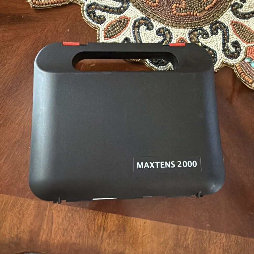 Bio Protech MAXTENS 2000 TENS Unit Electrical Nerve Stimulator Machine Case
